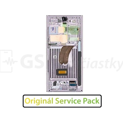 LCD Displej + Dotykové sklo Samsung Galaxy S23 Ultra S918B - originál
