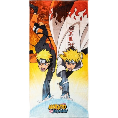 CurePink Ručník osuška Naruto Prémiové postavy 70 x 140 cm