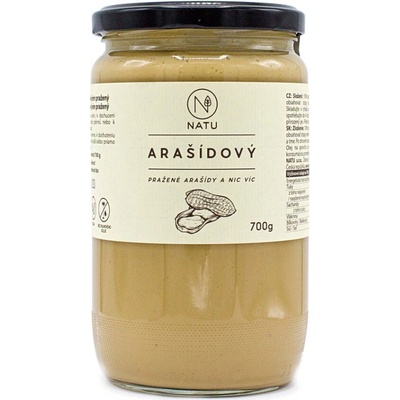 NATU Arašidový krém pražený 700 g