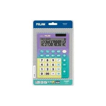 MILAN Calculator 12 pos. Sunset purple-green MILAN