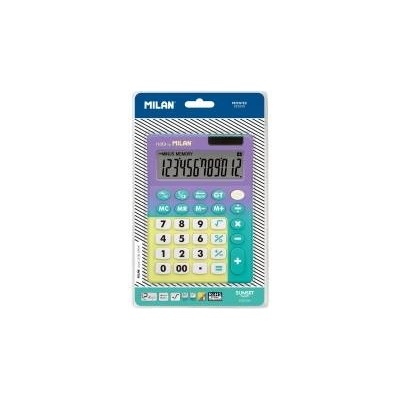 MILAN Calculator 12 pos. Sunset purple-green MILAN