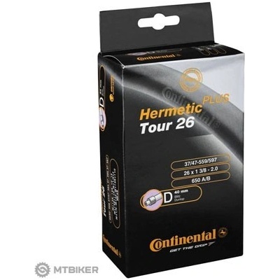 Continental Hermetic 26x1.25-1.275" duša, autoventil 40 mm