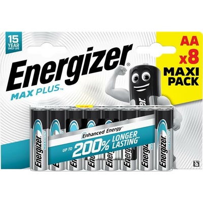 Energizer Alkaline MAX Plus AA 8ks 7638900437362