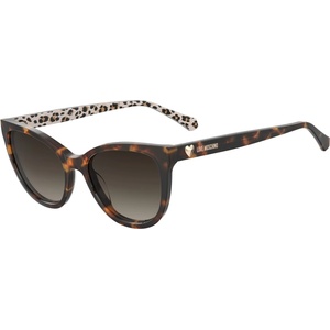 Moschino Слънчеви очила MOSCHINO Women's Cat Eye Sunglasses - Pattern Havana Слънчеви очила