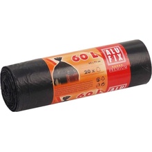 Alufix Sáčky do odpadkového koša čiernej 10 μ 60 l 20 ks