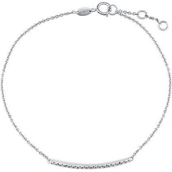 Silvego Diamantový náramok Yannis v bielom zlate 18kt. KEG0390BGWD