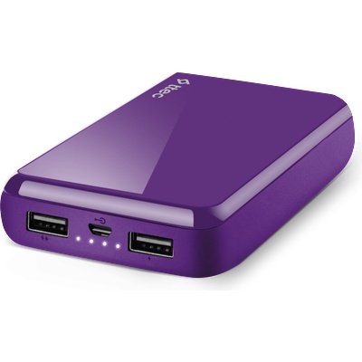 Ttec Външна батерия ReCharger 10.000mAh Universal Mobile Charger - Лилава