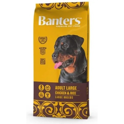 Banters Adult Large Breed Chicken & Rice 15 kg