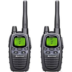 Midland Радиостанция Midland G7 PRO PMR, черна, 2 бр (250338) Радиостанции