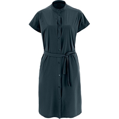 Fjallraven Abisko Fjall Dress Women Navy modrá
