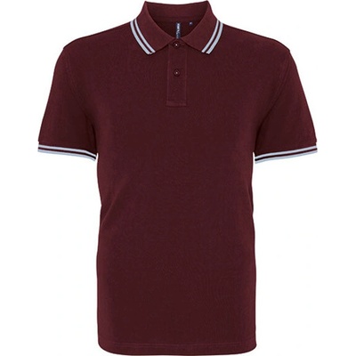 Asquith & Fox pánske polo tričko AQ011 Burgundy