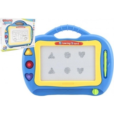 Teddies Magnetická tabuľa kreslící plast asst 2 barvy v krabici 31 x 24 x 2 cm