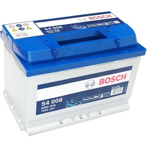 Bosch S4 12V 74Ah 680A right+ (0092S40080)