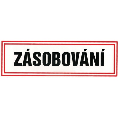 ARCH Cedulka zásobování