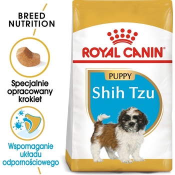 Royal Canin Shih Tzu Puppy 500g суха храна за кученца до 10 месеца, порода Shih Tzu