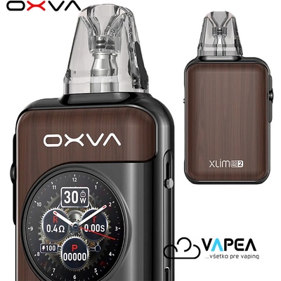 OXVA Xlim SQ Pro 2 1600 mAh Brown Wood 1 ks