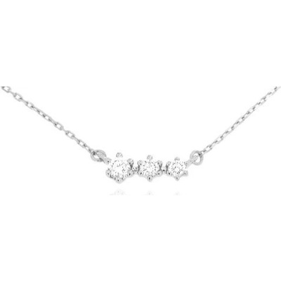 Zlatnictví U Kostela Náhrdelník s diamanty 0574b