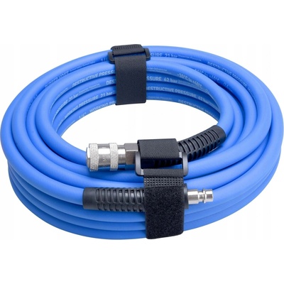 EXTOL PREMIUM Hadice vzduchová, guma, 1/4" rychlospojka, 1/4" (6/12mm), 10m 8865147