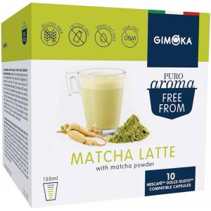 Gimoka Ginseng and Matcha капсули съвместими с Dolce Gusto 10 бр