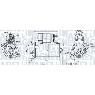 Startér MAGNETI MARELLI 063721413010