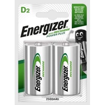 Energizer POWER PLUS DUO D 2500 mAh 2 ks EHR010