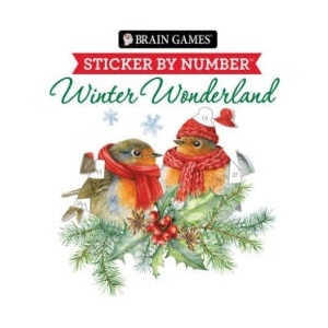 Brain Games - Sticker by Number: Winter Wonderland | New Seasons, Brain Games (ISBN: 9781639388998)