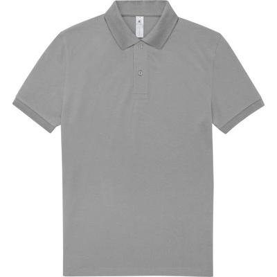 B&C Collection B&c my polo 210 / Мъжка поло тениска с къс ръкав, изработена от плътен памук - светло сива 5xl (01u42662015)