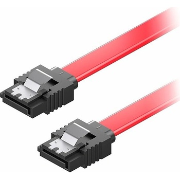 AlzaPower SATA 3.0 6Gbps 0,3 m červený APW-CBSA3003R