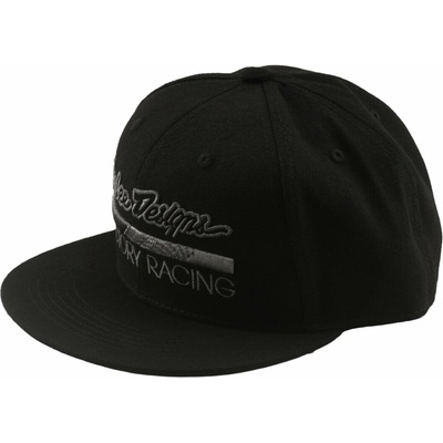 TROY LEE DESIGNS TLD Factory Racing Flat Bill Snapback Black/Gray