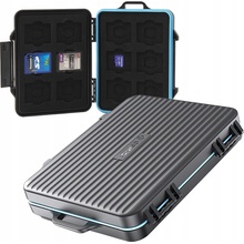 Orico PHCD-3 Memory Card Case černý PHCD-3-BK-BP