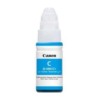 Canon Мастило Canon GI-490 C, Син, 0664C001AA