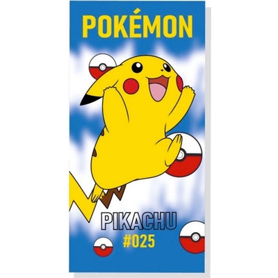 Faro Osuška Pokémon Pikachu Froté 70 x 140 cm