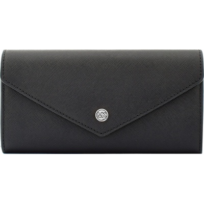 Michael Kors Dámska kožená peňaženka 35F3STVE7L BLACK
