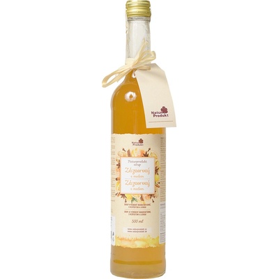 Naturprodukt sirup Zázvorový s medem 0,5 l