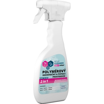 MPT POLY CLEANER SPRAY 2 v 1 univerzální čistící a dezinfekční prostředek 0,5 l