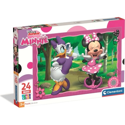 Clementoni - Puzzle Minnie 24 maxi - 1 - 39 piese