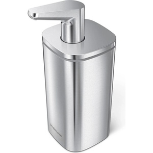simplehuman Дозатор за сапун от неръждаема стомана в сребристо 295 мл - simplehuman (KT1183)