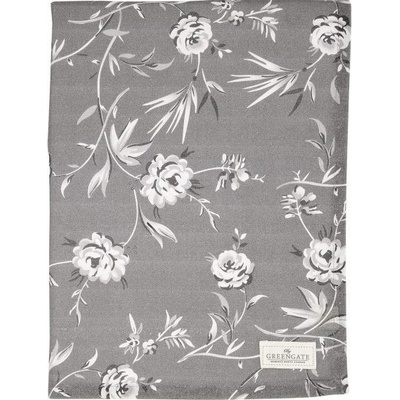 GreenGate bavlna ubrus Aslaug Dark Grey 150x150cm