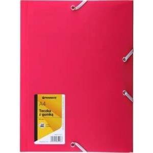 Penmate Folder with elastic band A4 PP-101 pink PENMATE