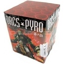Pyrotechnika Kompakt ohňostroj 16 ran / 30 mm Orcs Pyro