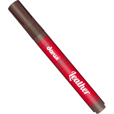 Darwi Paint On Leather Marker Маркер върху кожата Какао 6 ml 1 бр (DA0420013810C)