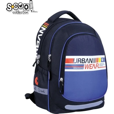 S-Cool АНАТОМИЧНА РАНИЦА SCOOL ОЛЕКОТЕНА, Urban wear