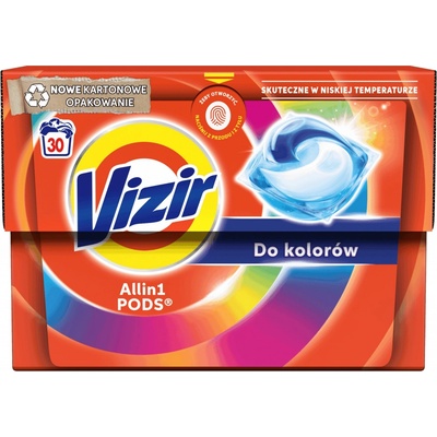 Vizir All in1 Pods Color prací kapsle 30 PD