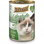Petnutrition Бюджетна серия мокра храна за котки Princess Lifestyle парченца заешко в сос