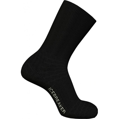 Icebreaker Mens Lifestyle Light Crew Socks black