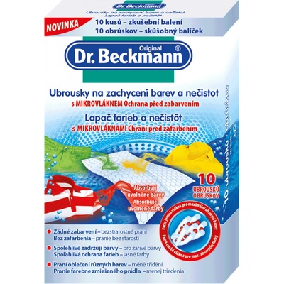 Dr. Beckmann Ubrousky na zachycení barev a nečistot při praní 10 ks