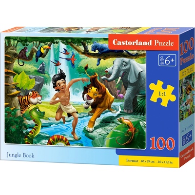 Castorland Kniha džunglí 100 dílků