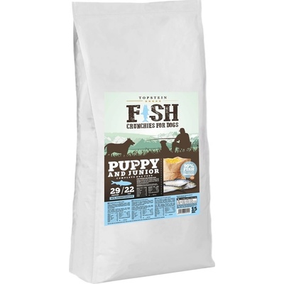 Topstein Fish Crunchies for dogs Puppy and Junior 5 kg