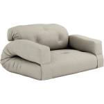 Karup Design Бежов ленен разтегателен диван 140 cm Hippo - Karup Design (810914914140)