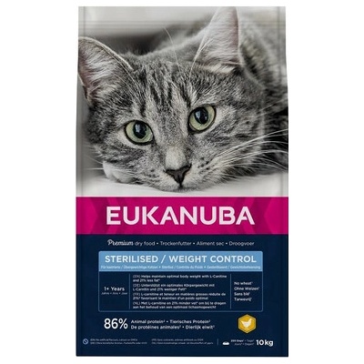 EUKANUBA Cat Veterinary Diets Dryweight Diabetic Control Adult All Breeds 10 kg